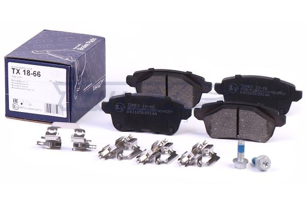 TOMEX Brakes Bremsbelagsatz, Scheibenbremse